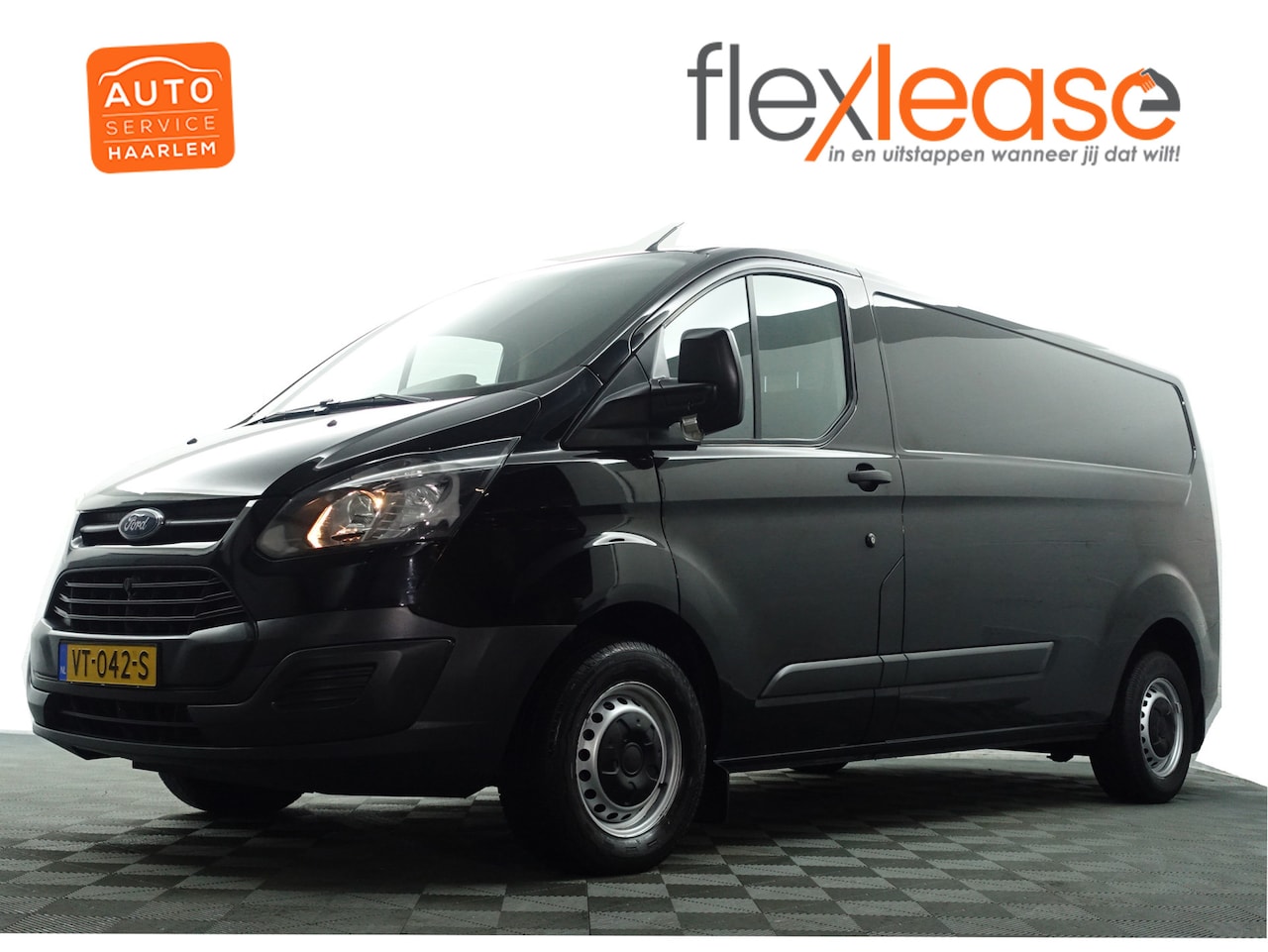 Ford Transit Custom - 290 2.2 TDCI L2 Edition- 3 Pers, Bluetooth Audio, Cruise, Clima, Elek Pakket, Grijs kentek - AutoWereld.nl