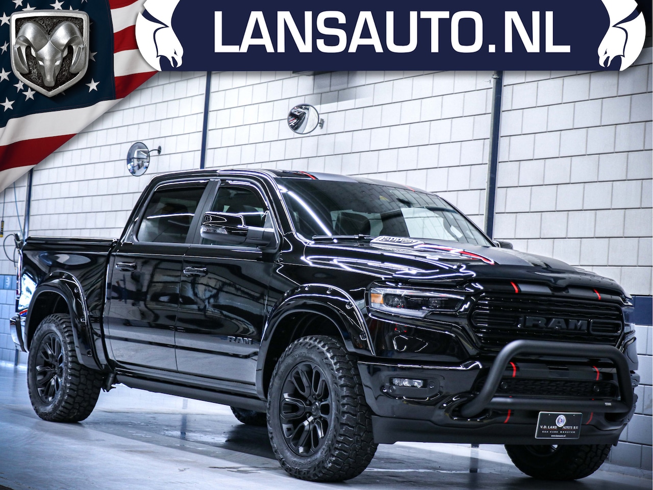 Dodge Ram 1500 - Limited Night Edition | Digitale cluster + Multi Tailgate | 5.7L HEMI V8 - AutoWereld.nl