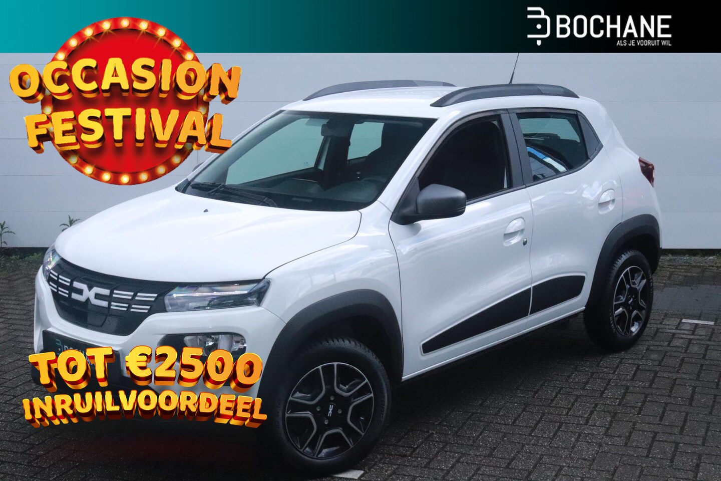 Dacia Spring Expression 27 kWh Leder DC Lader Apple Carplay