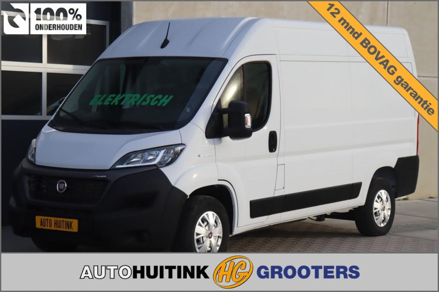 Fiat Ducato - E-Ducato 3.5T L2 H2  47kWh - airco - AutoWereld.nl