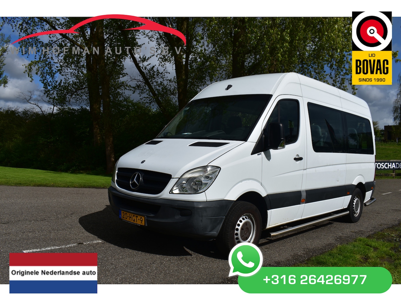 Mercedes-Benz Sprinter - 311 2.2 CDI 366 9 persoons Rolstoel lift - AutoWereld.nl