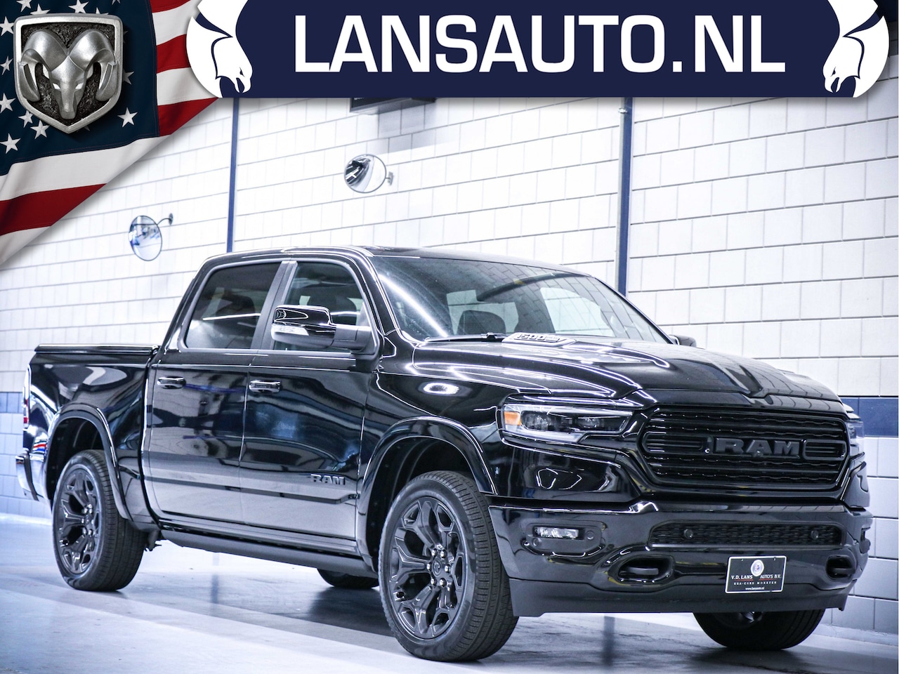 Dodge Ram 1500 - Crew Cab Limited Night Edition | Rijklaar Full Options! - AutoWereld.nl