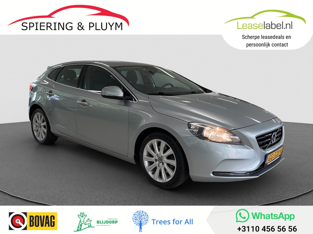 Volvo V40 - 1.6 T4 Momentum | 180pk | trekhaak | pdc | automaat | navi! - AutoWereld.nl