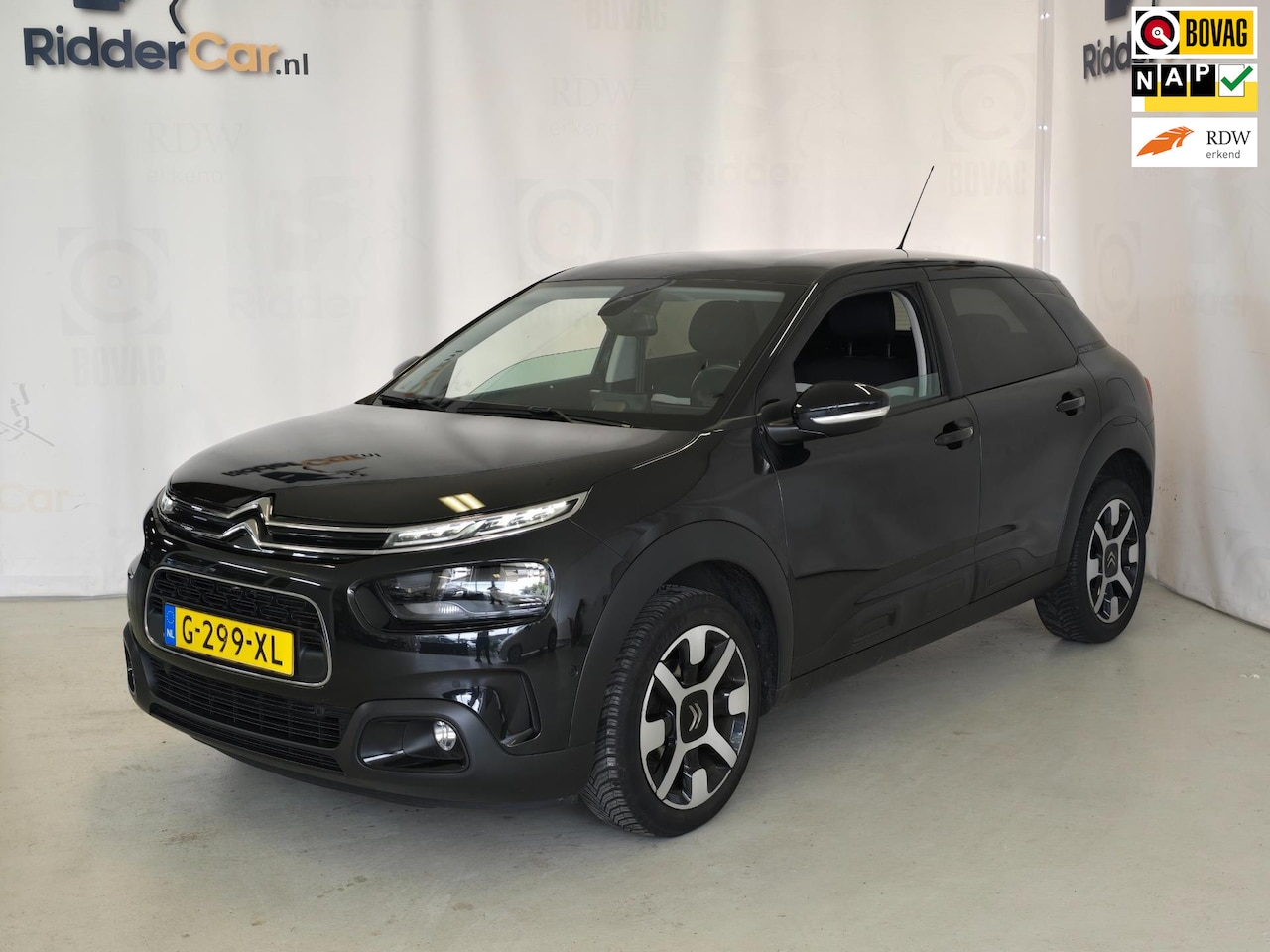 Citroën C4 Cactus - 1.2 PT Shine|GARANTIE|AUTOMAAT|NAP|CARPLAY|1E EIG|PARK SENS|360 CAM|NAVI| - AutoWereld.nl