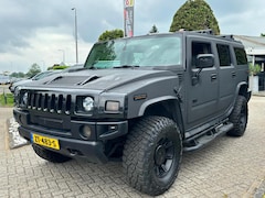 Hummer H2 - 6.0 V8 Youngtimer Zwart 6-Persoons INCL BTW