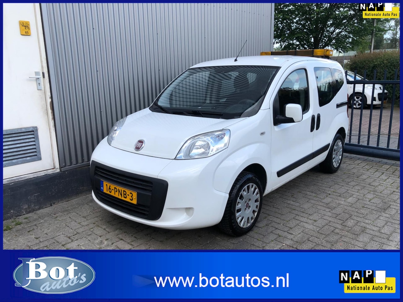 Fiat Qubo - 1.4 CNG Pop / 1E EIGENAAR / 2X SCHUIFDEUR / AIRCO / 84.000 KM / 5-PERSOONS / ELEK. PAKKET - AutoWereld.nl