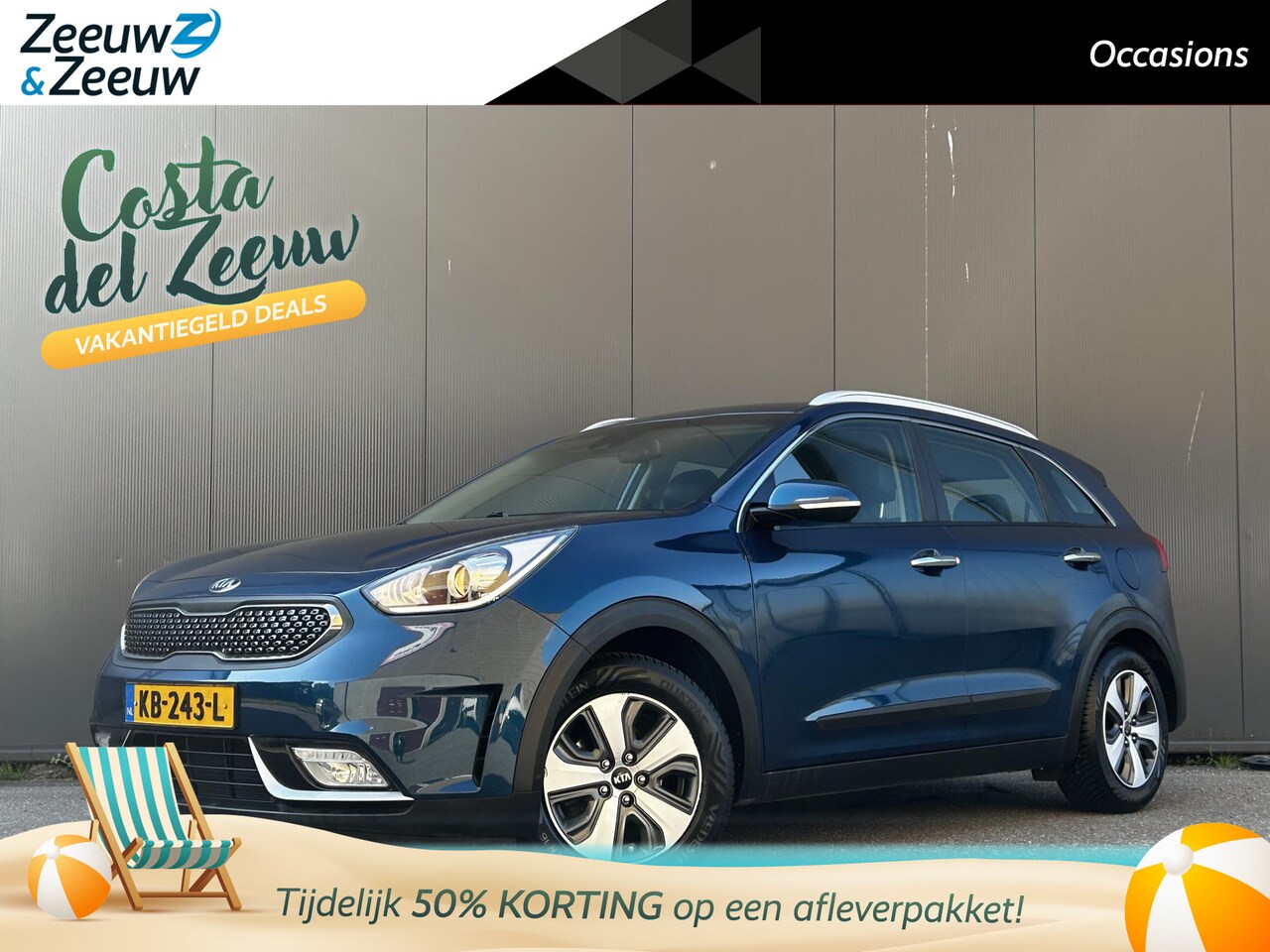 Kia Niro 1.6i Hybrid First Edition Navi Bluetooth Camera Cruise & climate control