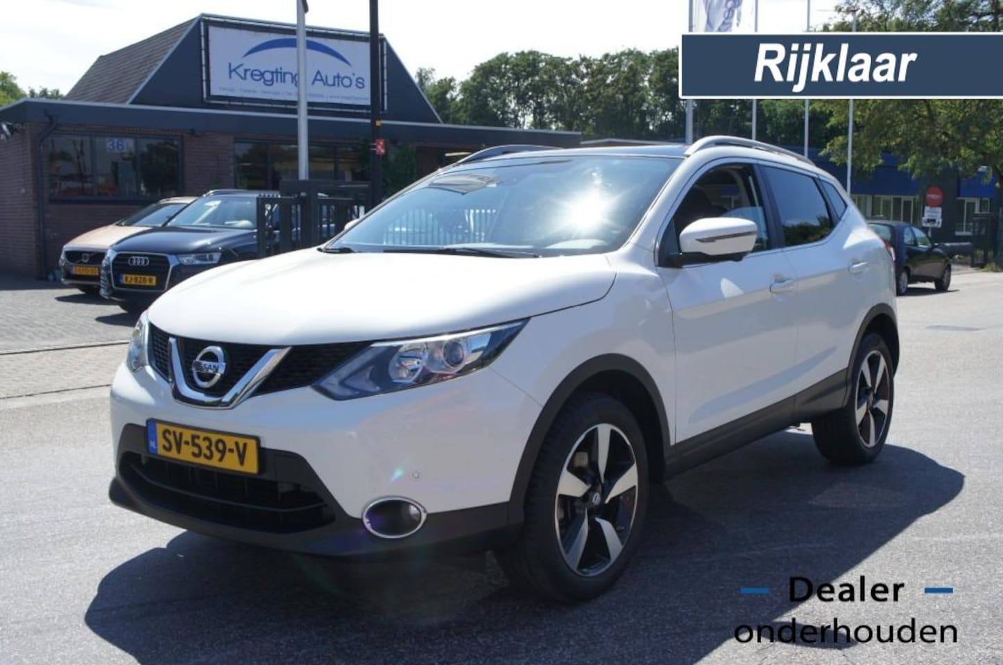 Nissan Qashqai - 1.6 CONNECT EDITION TREKH/PANO/360GRCAM/NAVI/PDC/PARELMOERWIT/CR - AutoWereld.nl