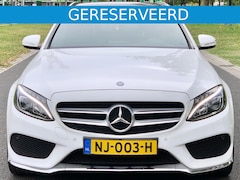 Mercedes-Benz C-klasse - 220 3x AMG LINE ORGINEEL HEAD UP DISPLAY 220PK