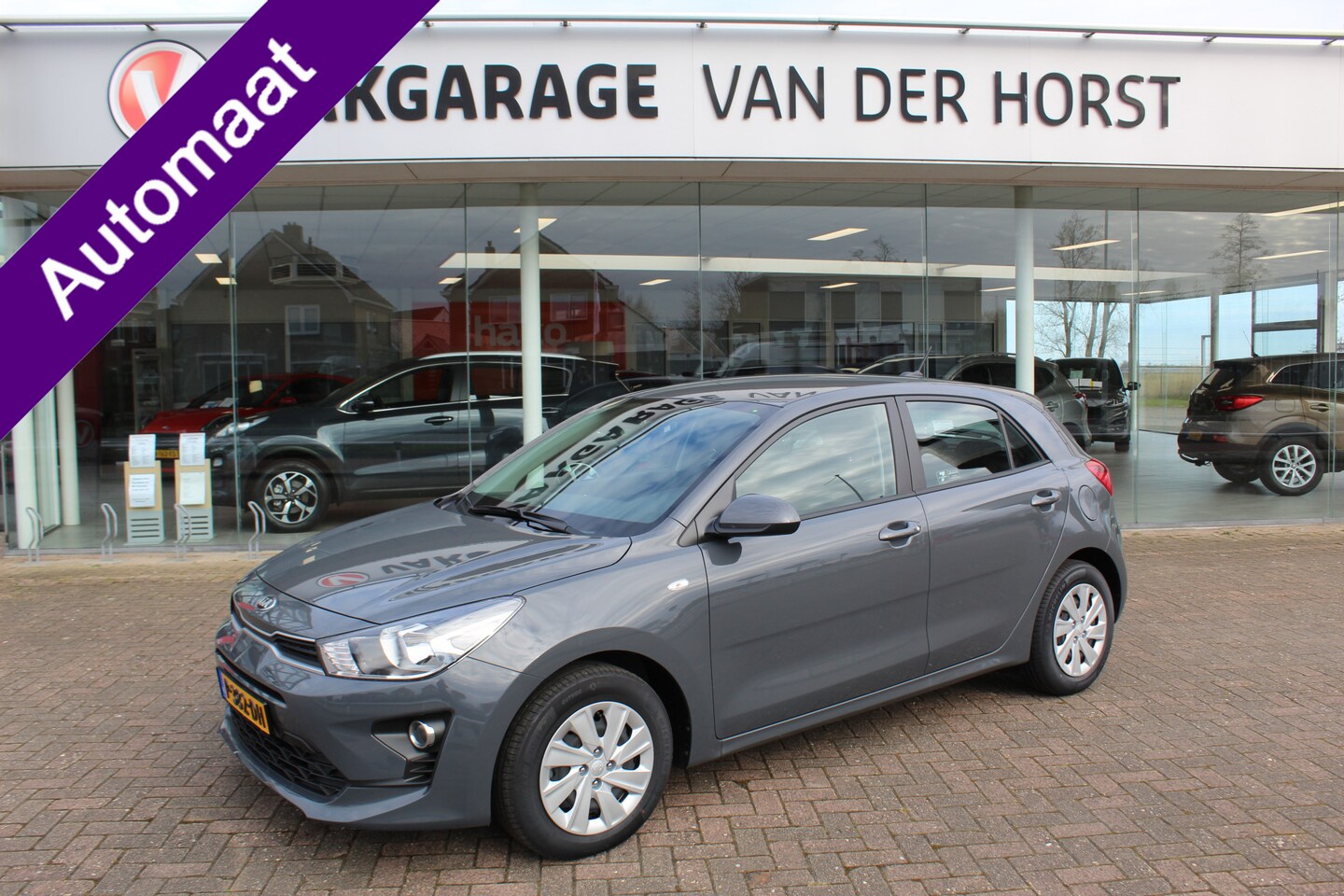 Kia Rio - 1.0-100pk T-GDi AUTOMAAT ComfortLine Airco, Parkeersensoren achter, Bluetooth, stoel-en st - AutoWereld.nl