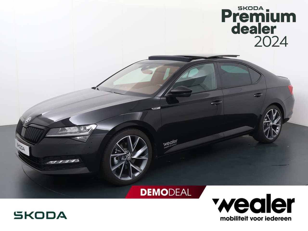 Skoda Superb - Sportline Business Edition 1.5 110 kW / 150 pk TSI Hatchback 7 versn. DSG - AutoWereld.nl