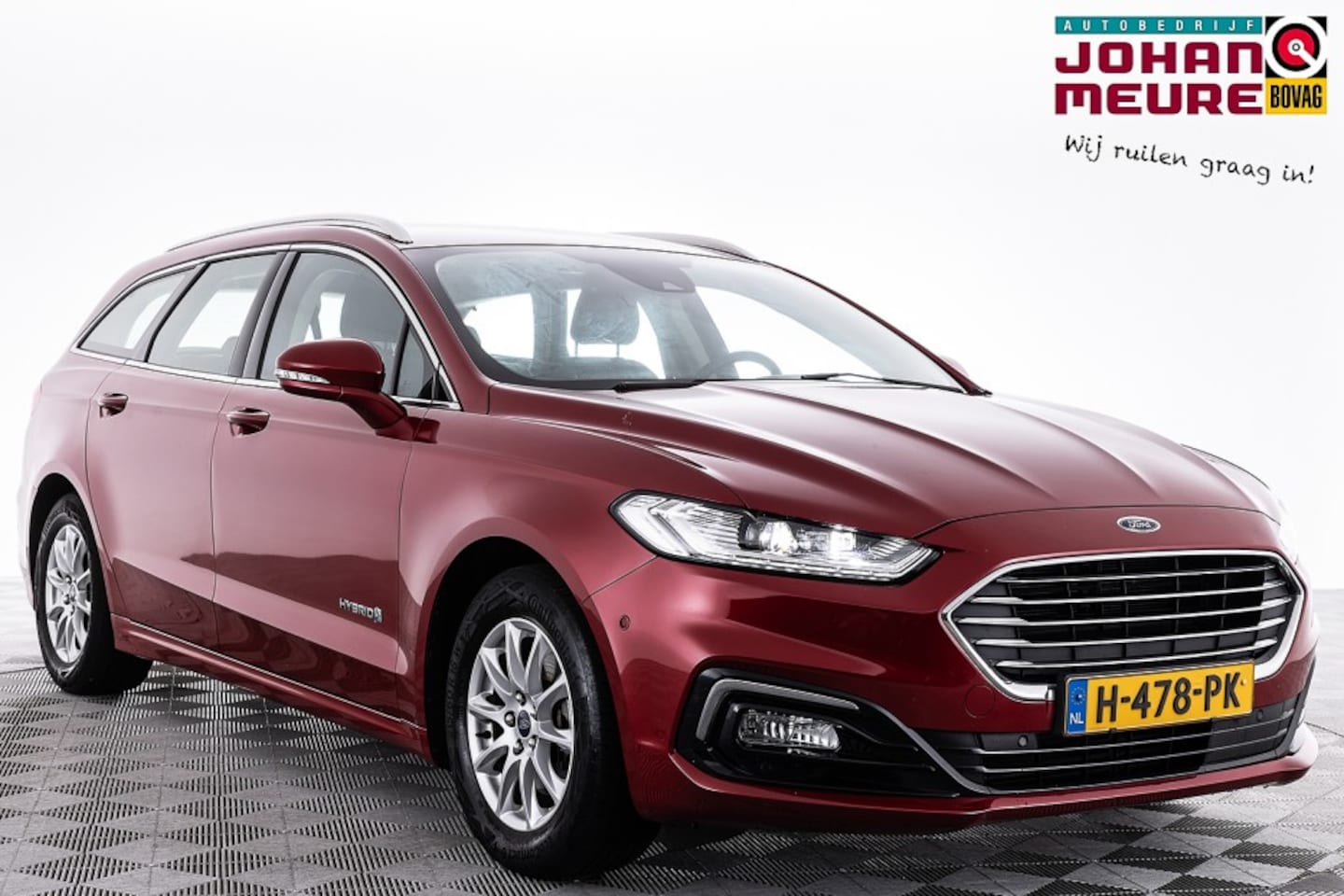 Ford Mondeo Wagon - 2.0 IVCT HEV Titanium | LED | LEDER | NAVI | ECC - AutoWereld.nl