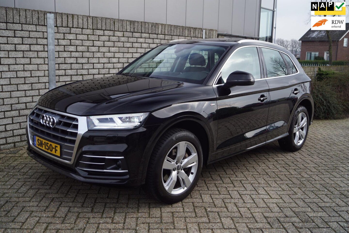 Audi Q5 - 2.0 TFSI quattro Sport Pro Line S Autom Panodak Leder/Alcantara Adaptieve Cruise Navi Came - AutoWereld.nl