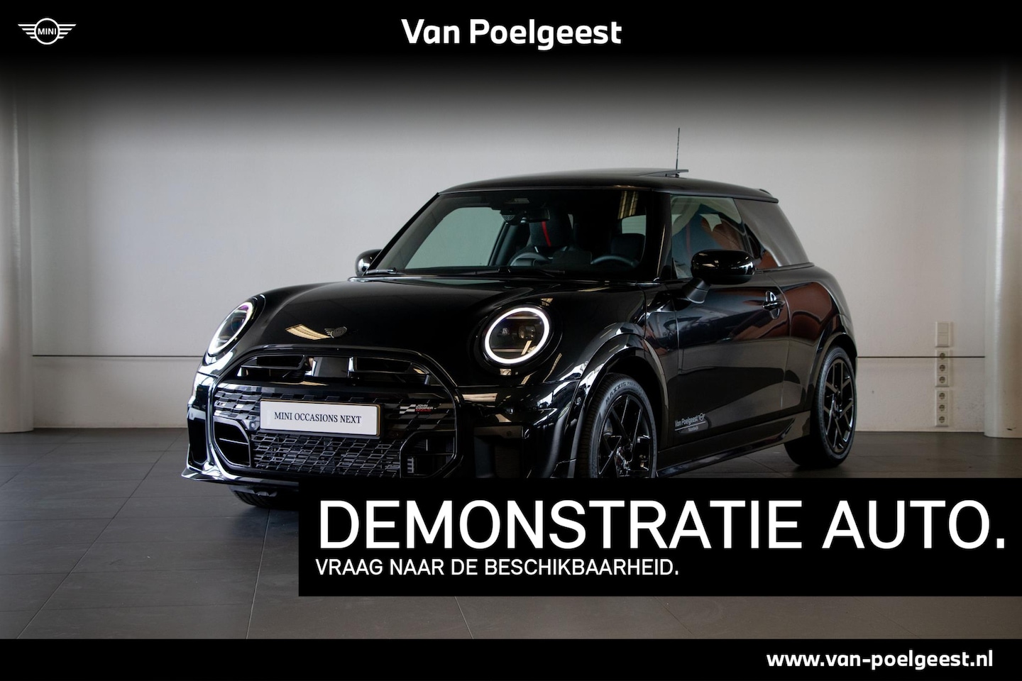 MINI Cooper - 3-deurs 1.5 C John Cooper Works | Glazen Panoramadak | Headup display | Driving Assistant - AutoWereld.nl