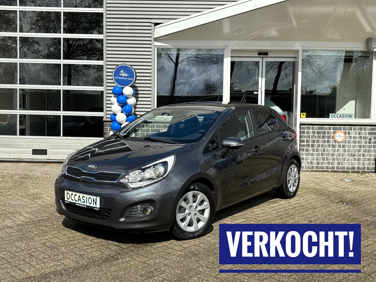 Kia Rio - 1.2 CVVT Plus Pack | Org-NL auto. Airco. Navi. Lage km. - AutoWereld.nl