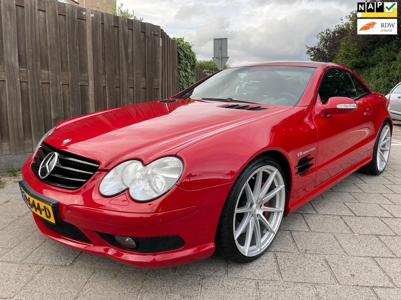 Mercedes-Benz SL-klasse Cabrio - 55 AMG Compressor in Nieuwstaat!!! - AutoWereld.nl