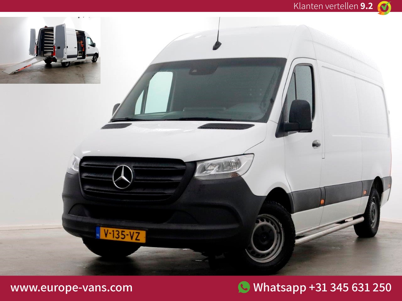 Mercedes-Benz Sprinter - 311 CDI 115pk E6 RWD L2H2 Servicewagen/230V/Camera 03-2019 - AutoWereld.nl