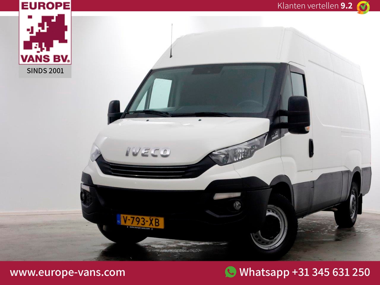 Iveco Daily - 35S16 155pk L2H2 HiMatic Automaat Airco/Trekhaak 3500kg 03-2019 - AutoWereld.nl