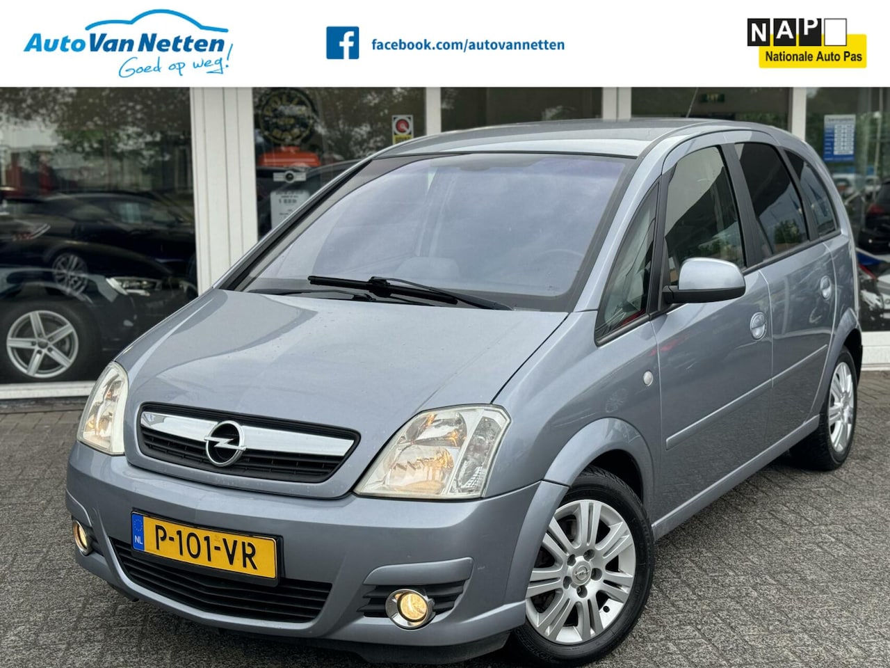 Opel Meriva - 1.7 CDTi 100pk 6bak,Cosmo,Clima,Cruise,Achteruitrijcamera! - AutoWereld.nl