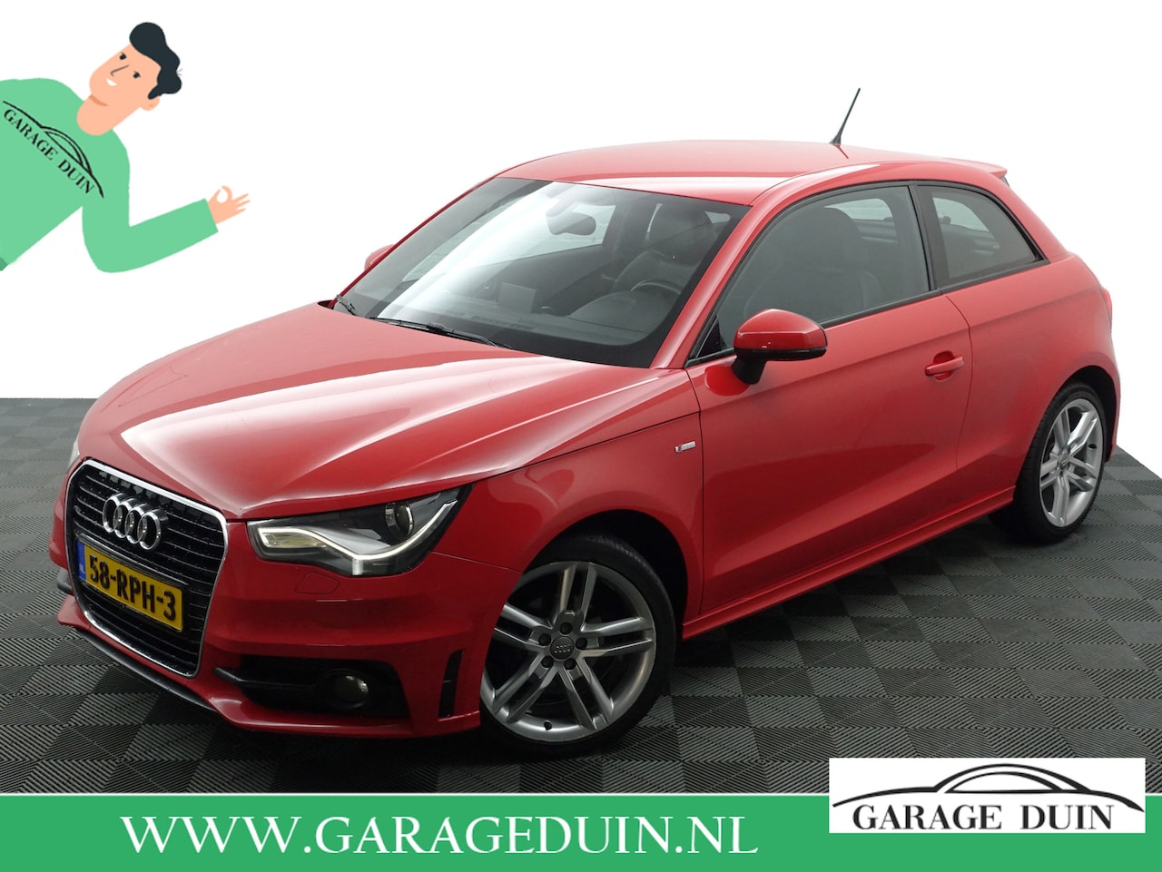 Audi A1 - 1.2 TFSI S Line- Xenon Led / Navi / Cruise / Sport Leder Interieur - AutoWereld.nl