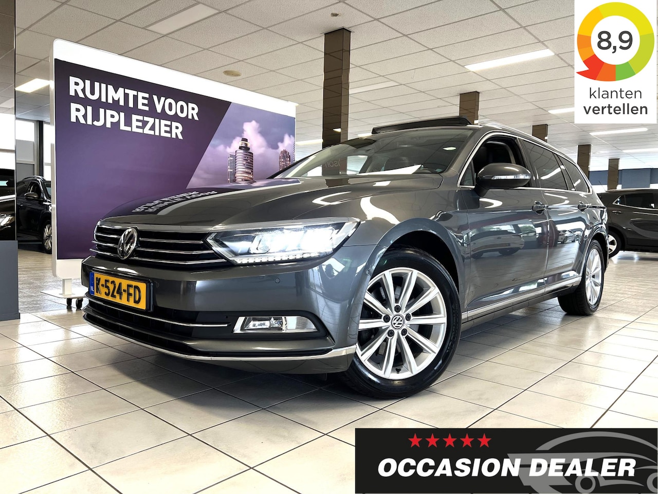 Volkswagen Passat Variant - 1.4 TSI HIGHL. 150PK DSG *NAVI*PANO*CAM*KEYL*100%* - AutoWereld.nl