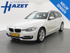 BMW 3-serie Touring - 318D HIGH EXECUTIVE PARELMOER WIT + WEGKL. TREKHAAK / NAVI PRO / SPORTSTOELEN