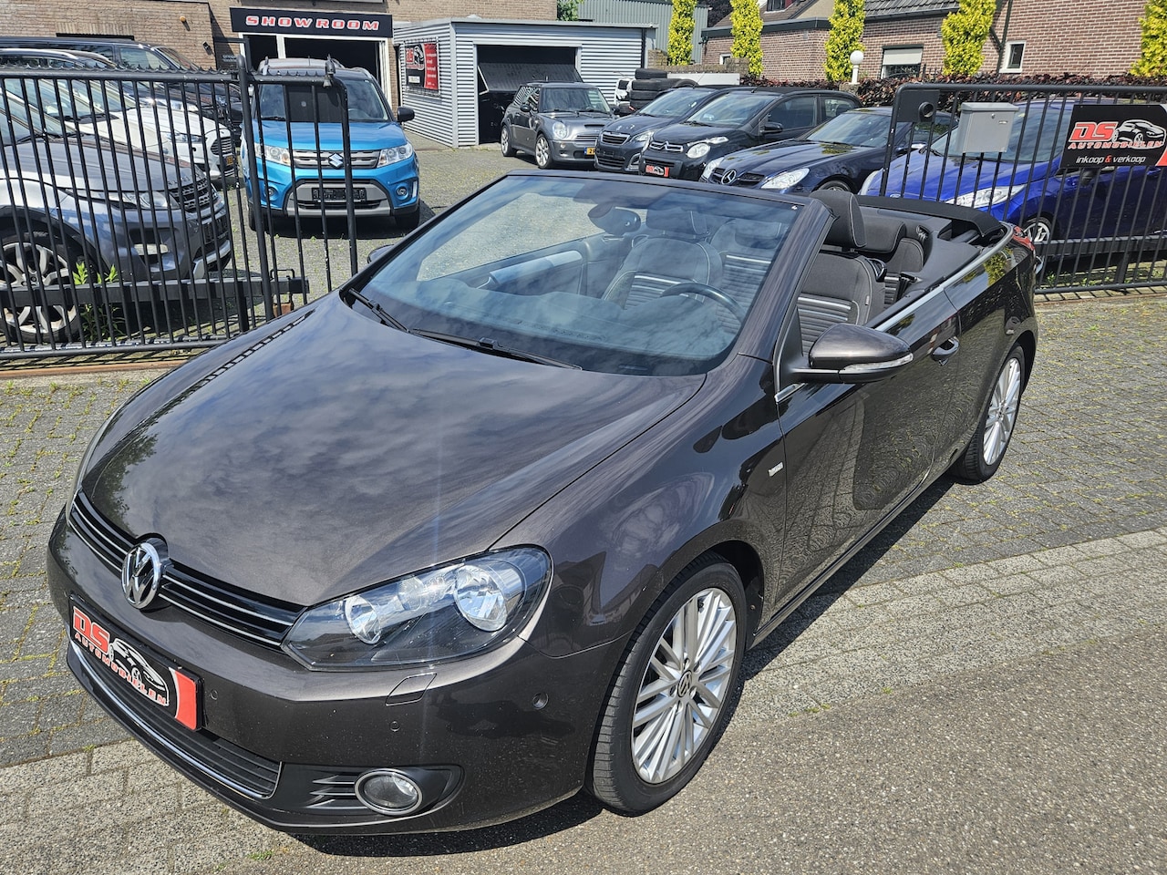 Volkswagen Golf Cabriolet - 1.4 TSI CUP uitvoering CABRIOLET CUP UITVOERING *** AIRCO-CRUISE CONTROL-ST.VERW.SP.WIELEN - AutoWereld.nl