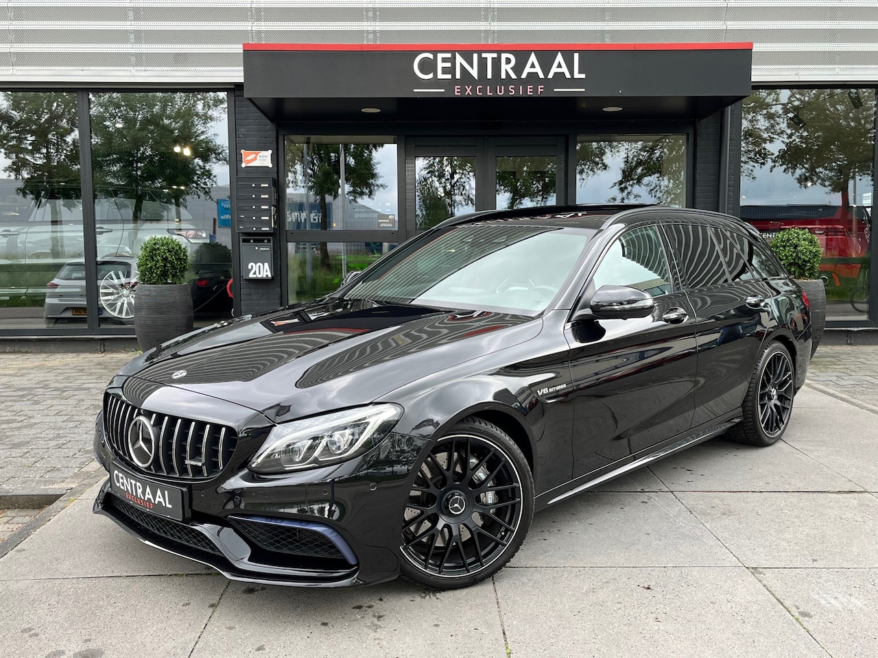 Mercedes-Benz C-klasse Estate - AMG C63 Pano|Recaro|Burmester|360Camera|Memory|ACC|Keyless|HUD - AutoWereld.nl