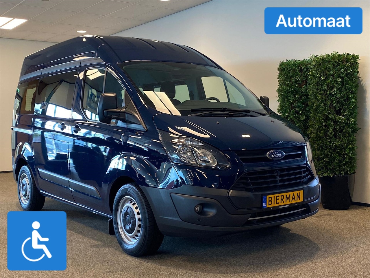 Ford Transit Custom - L1H2 Rolstoelbus Automaat (airco) - AutoWereld.nl