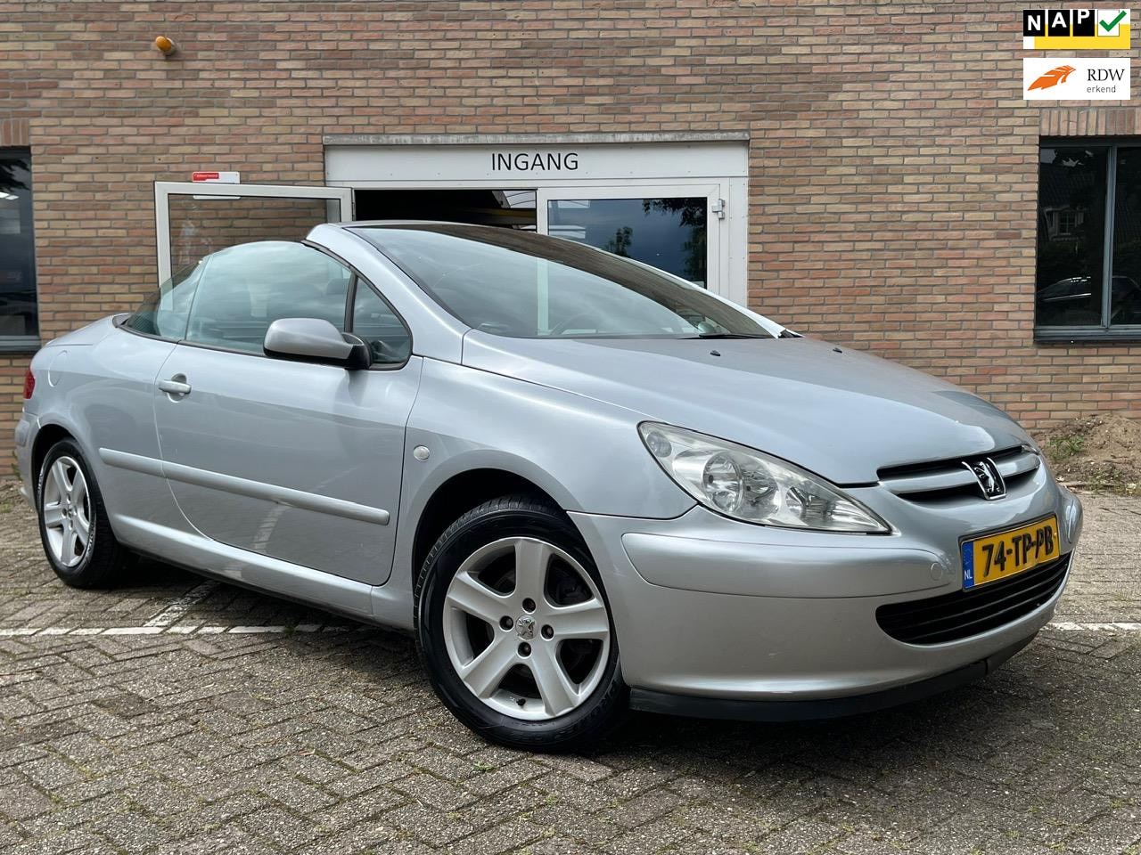 Peugeot 307 CC - 2.0-16V Cabriolet Airco Windscherm - AutoWereld.nl