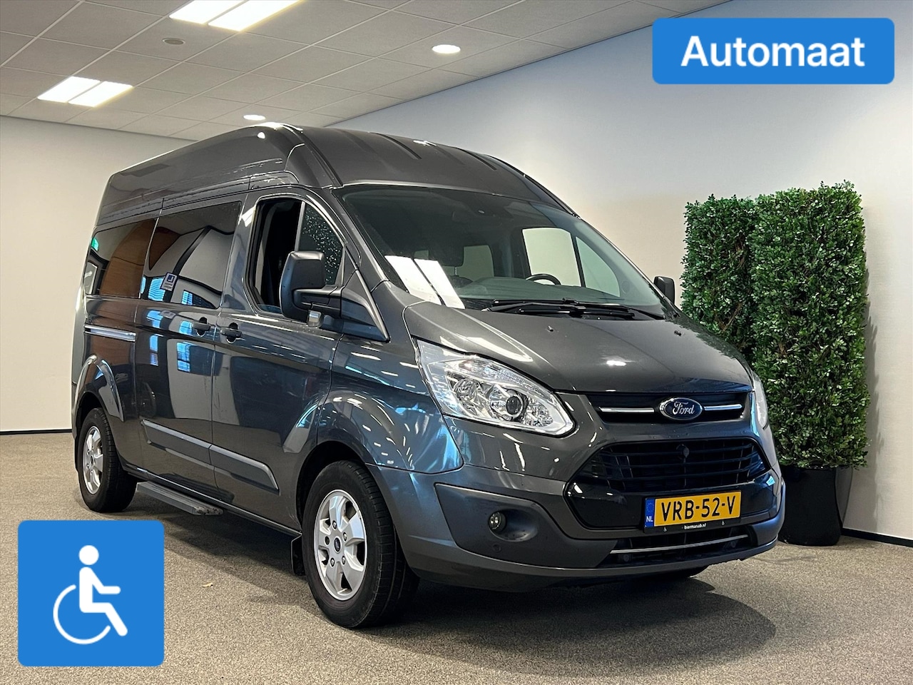 Ford Transit Custom - L2H2 Rolstoelbus Automaat (airco) - AutoWereld.nl