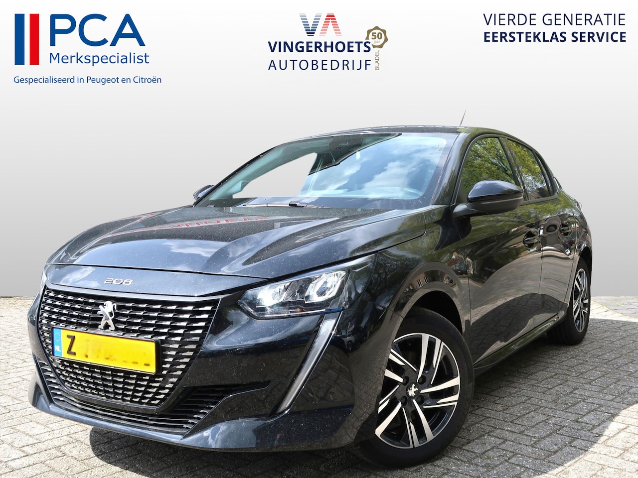 Peugeot 208 - 100 Pk Benzine * Luxe Allure * 1/2 Leder * L.M. Velgen * Led Verlichting * Navigatie Apppl - AutoWereld.nl