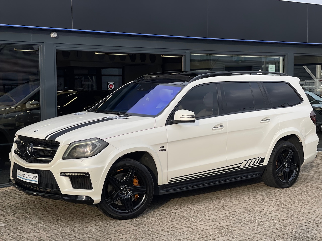 Mercedes-Benz GL-klasse - GL63 AMG DESIGNO PANO/B&O/ACC/360CAM/MEMORY/7PERSOONS/VOLOPTIE! - AutoWereld.nl