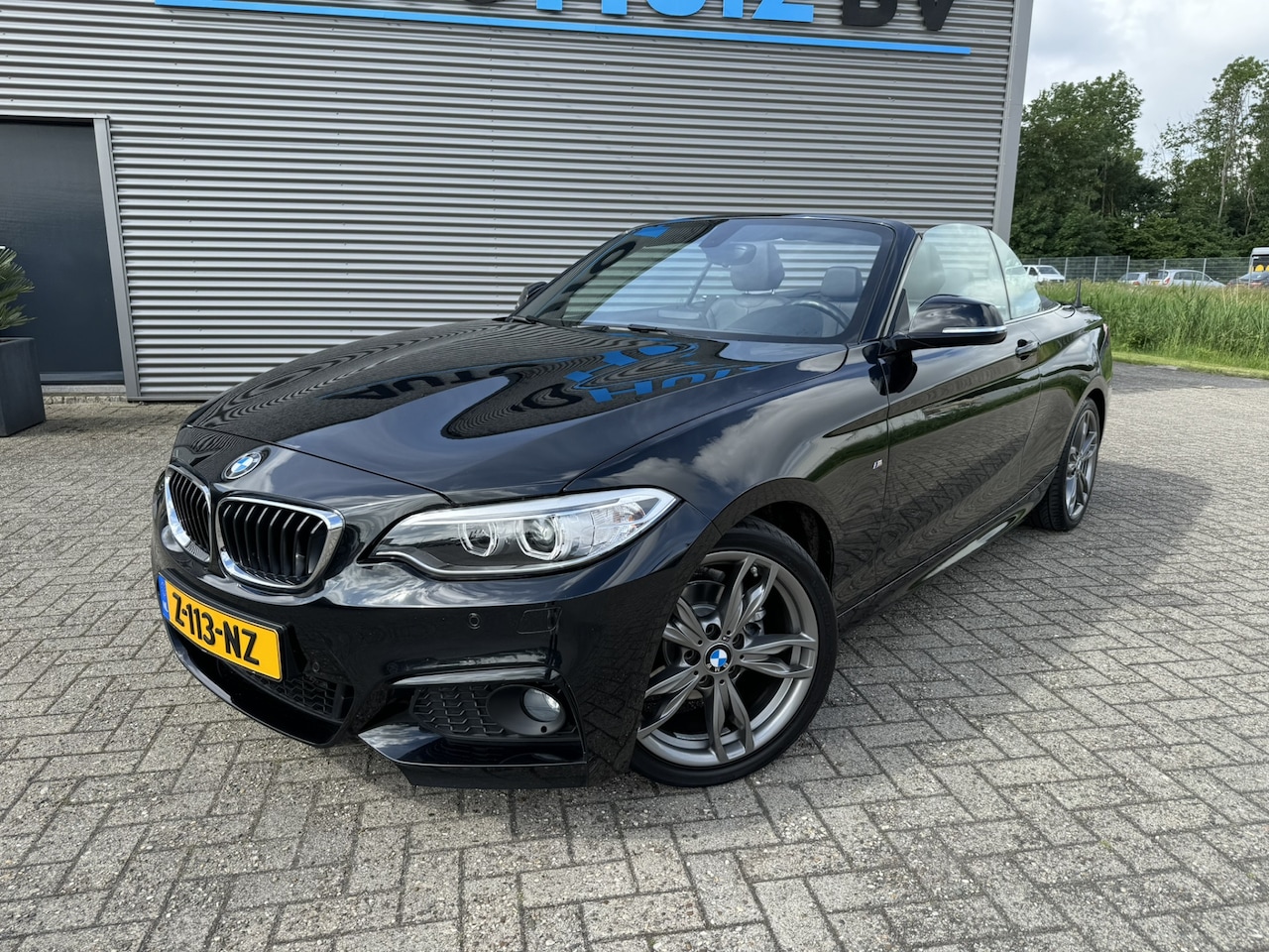 Bmw 2-serie Cabrio 218i High Executive M Sport 18 Inch Xenon Lederen 