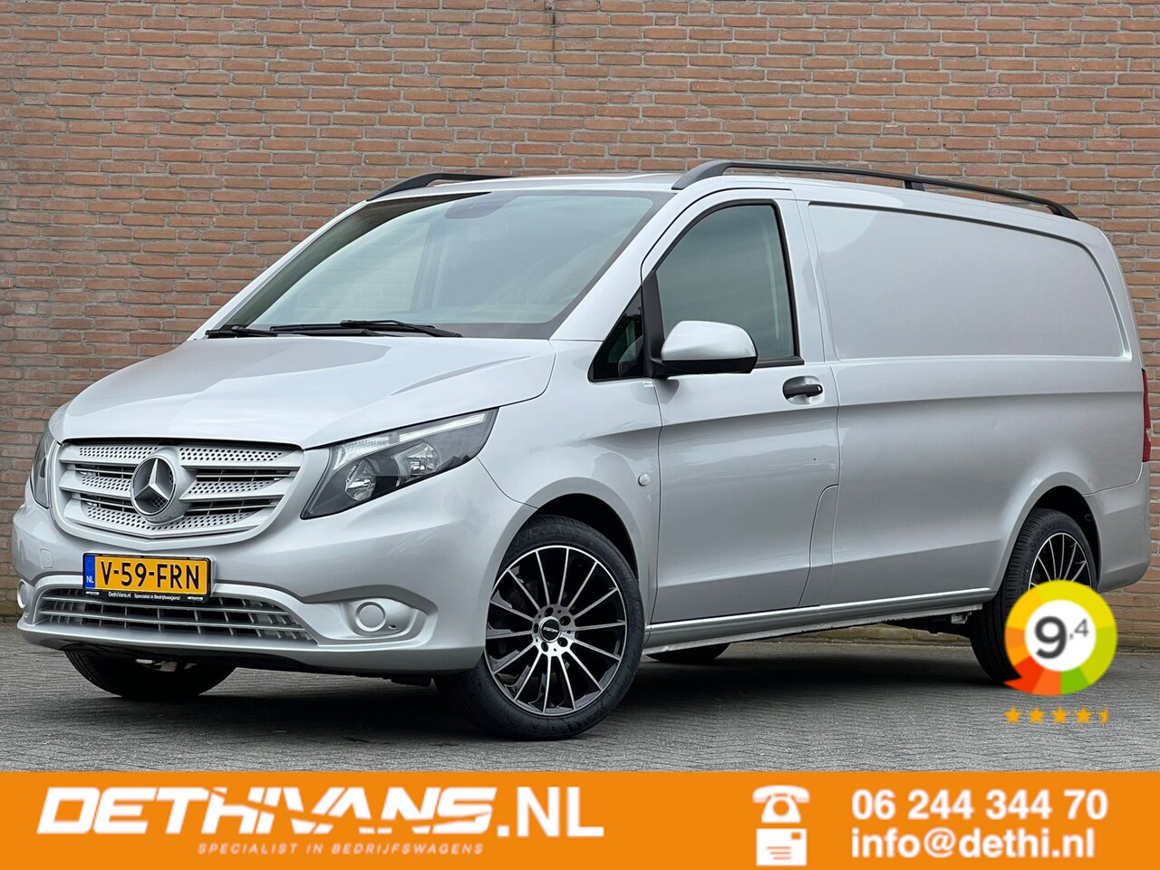 Mercedes-Benz Vito - 111CDI Lang / Cruisecontrol / Airconditioning / Topstaat - AutoWereld.nl