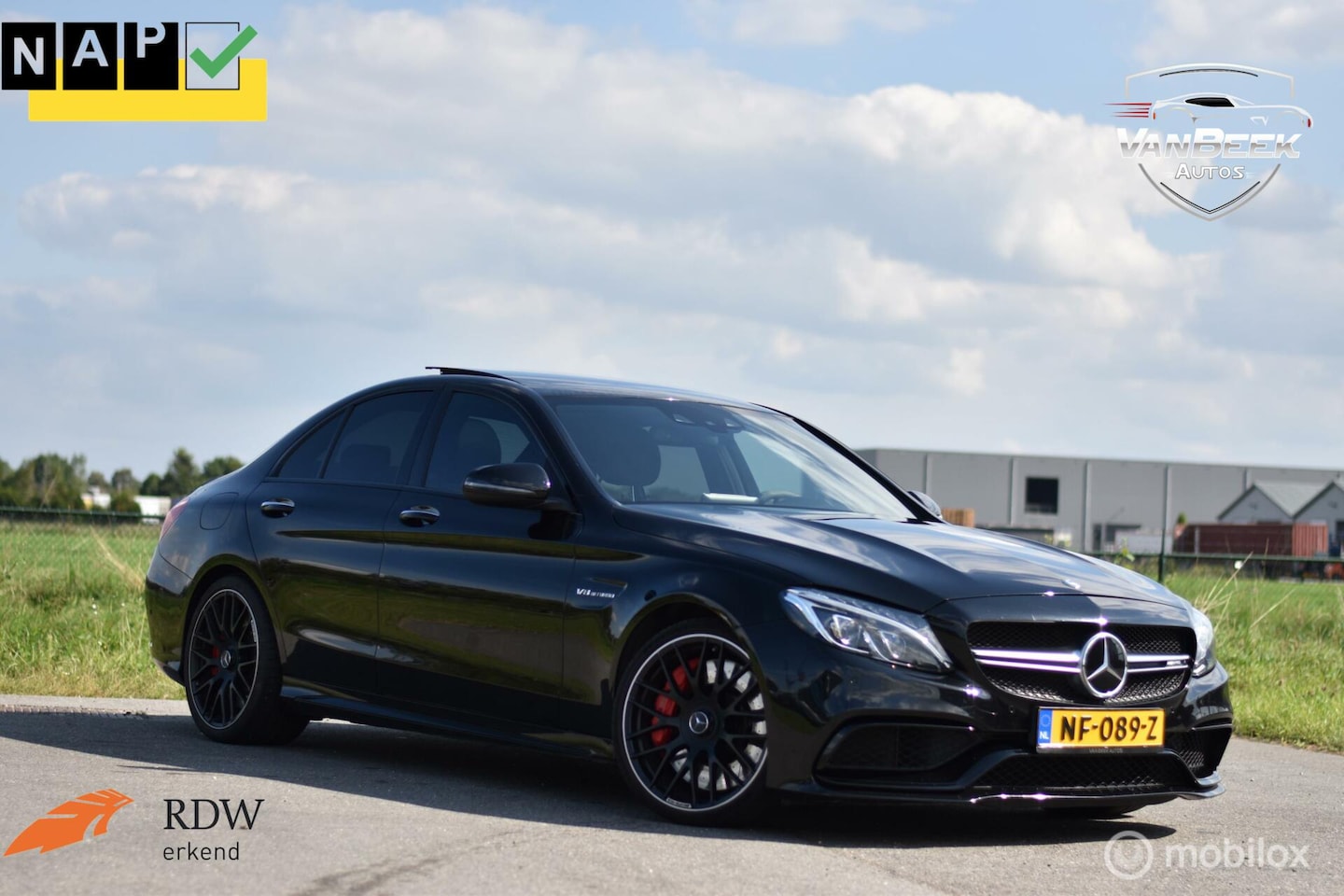 Mercedes-Benz C-klasse - 63 AMG S V8 Biturbo 2de Eigenaar! - AutoWereld.nl