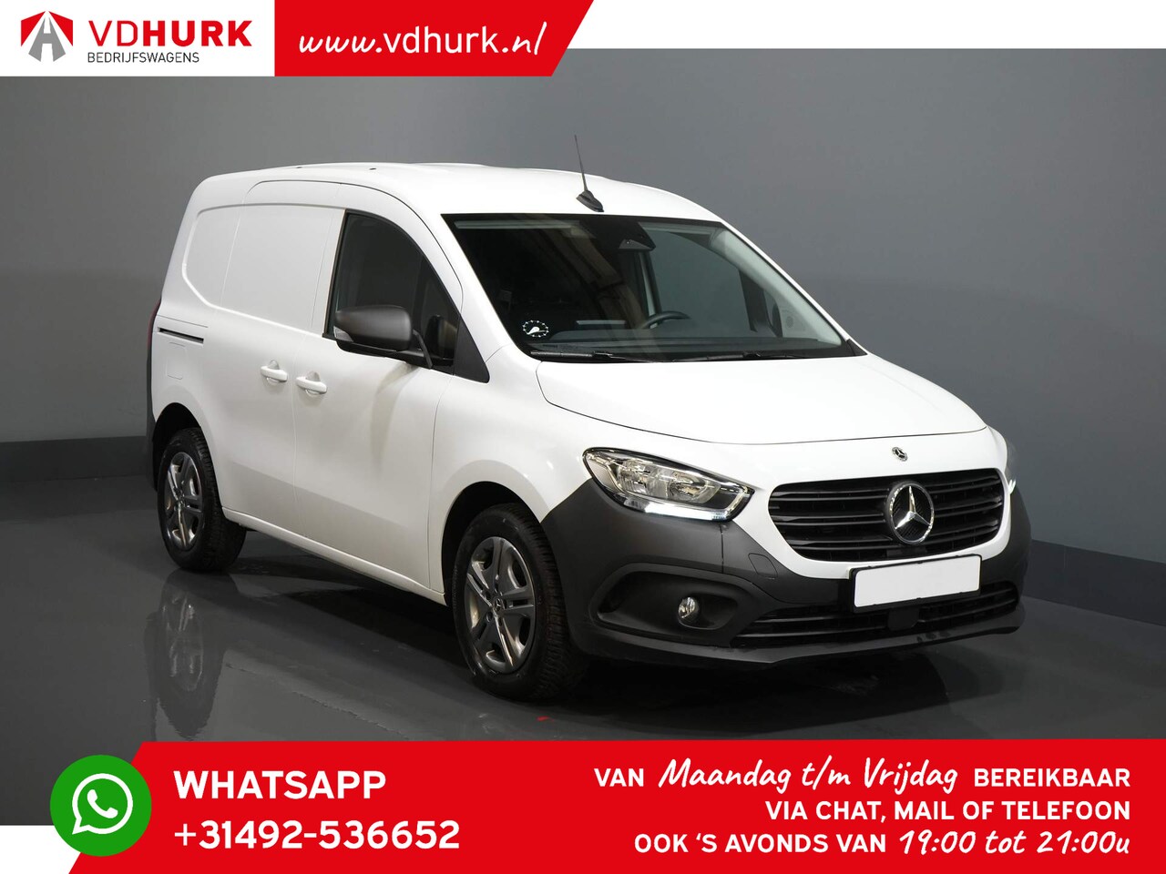 Mercedes-Benz Citan - 110 CDI Aut. MBUX/ Navi/ 3 Pers./ Cruise/ Keyless/ Carplay/ Camera/ Stoelverw./ Airco - AutoWereld.nl