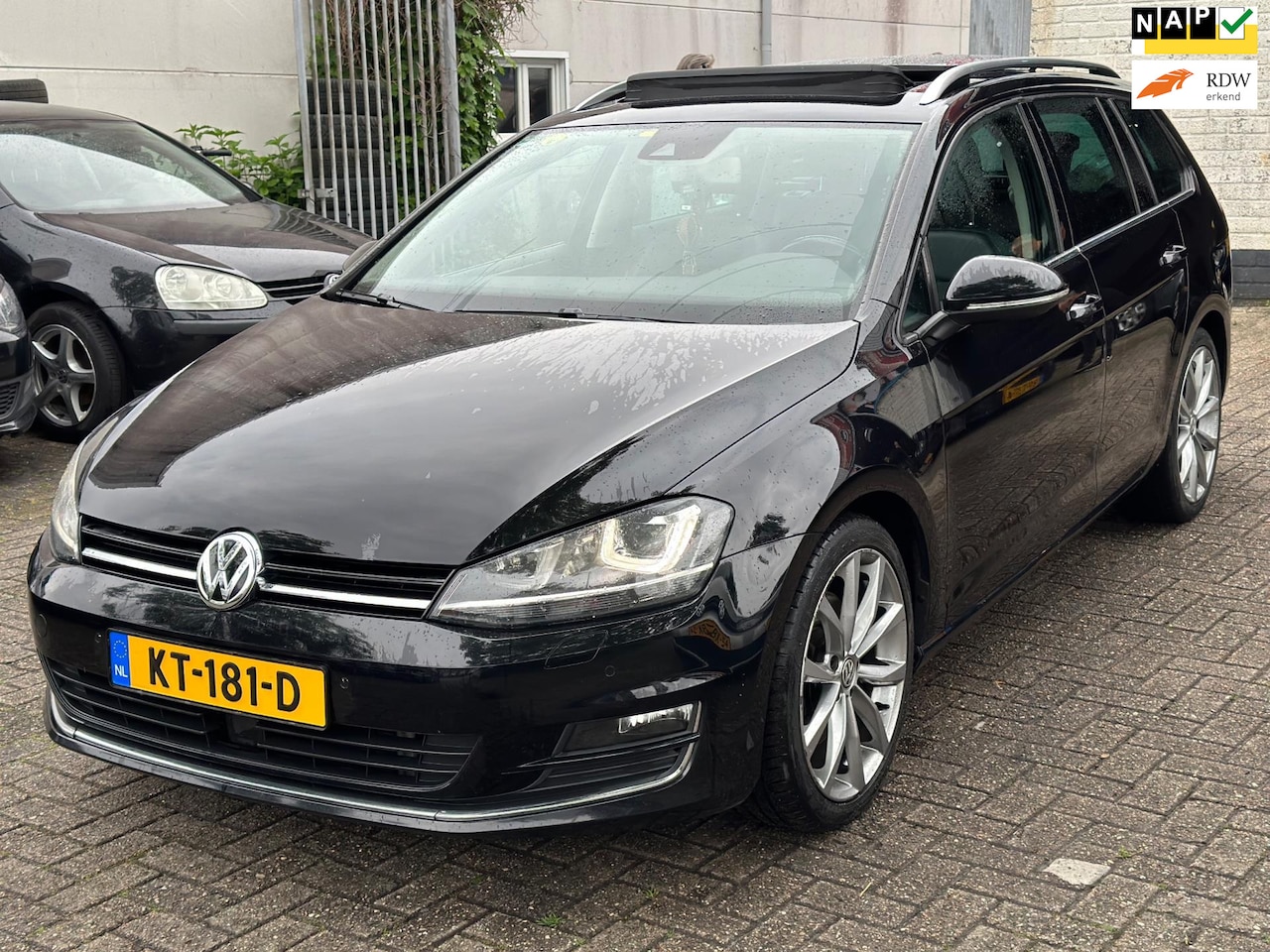 Volkswagen Golf Variant - 2.0 TDI Highline Bj:2013 AUT. Pano ACC Camera Voll Opties - AutoWereld.nl