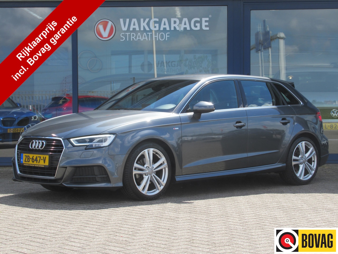 Audi A3 Sportback - 30 TFSI Sport S Line Edition 30 TFSI Sport S-Line Edition, Automaat / LED / Sportstoelen / Parkeersensoren / 18' Sportv - AutoWereld.nl