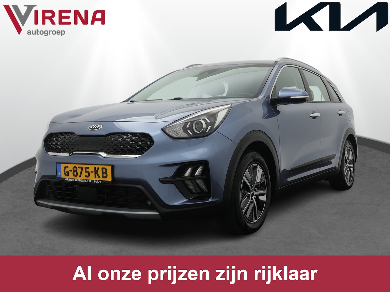 Kia Niro - 1.6 GDi Hybrid DynamicLine - Cruise Control - Achteruitrijcamera - Apple CarPlay/Android A - AutoWereld.nl