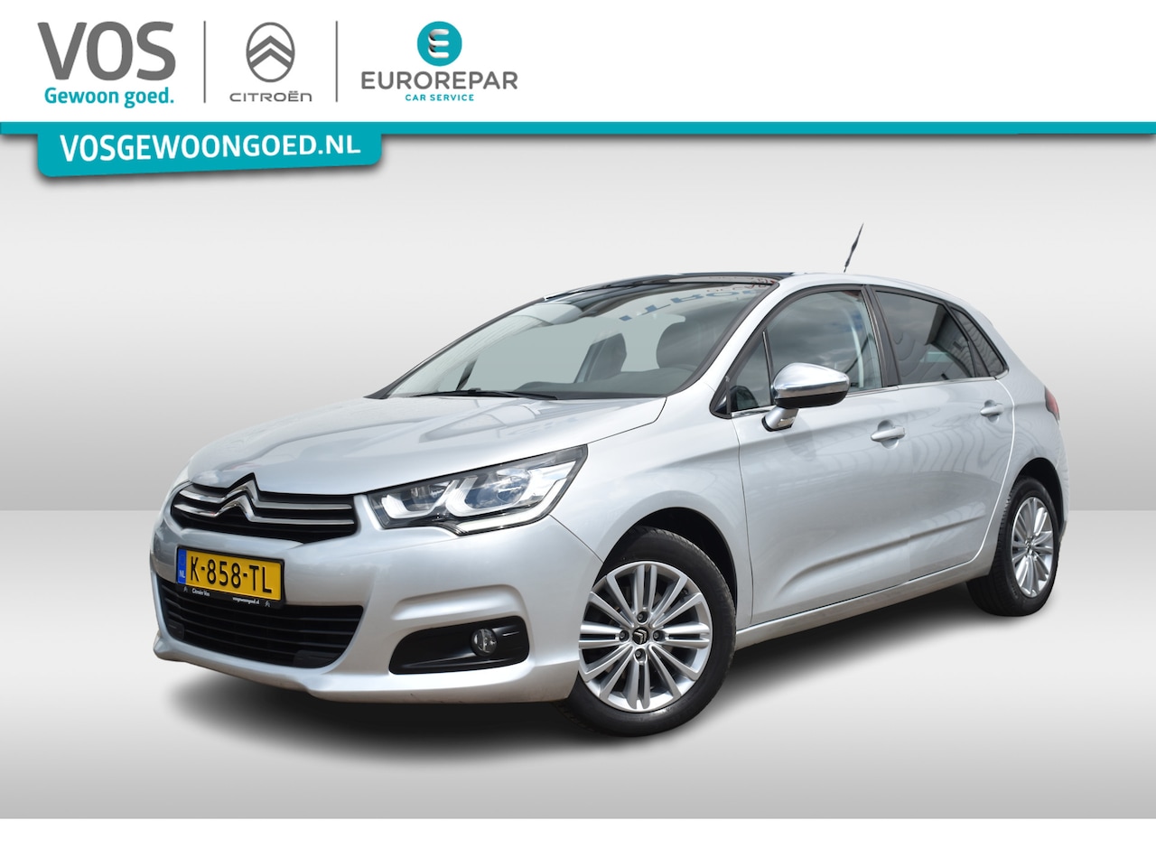 Citroën C4 - PureTech 130 EAT6 Feel Collection | Trekhaak | Navi | Airco | Automaat | - AutoWereld.nl