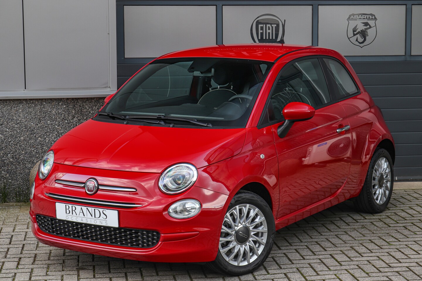 Fiat 500 - 1.0 Hybrid Lounge 1e eig Carplay Airco Cruise Garantie - AutoWereld.nl