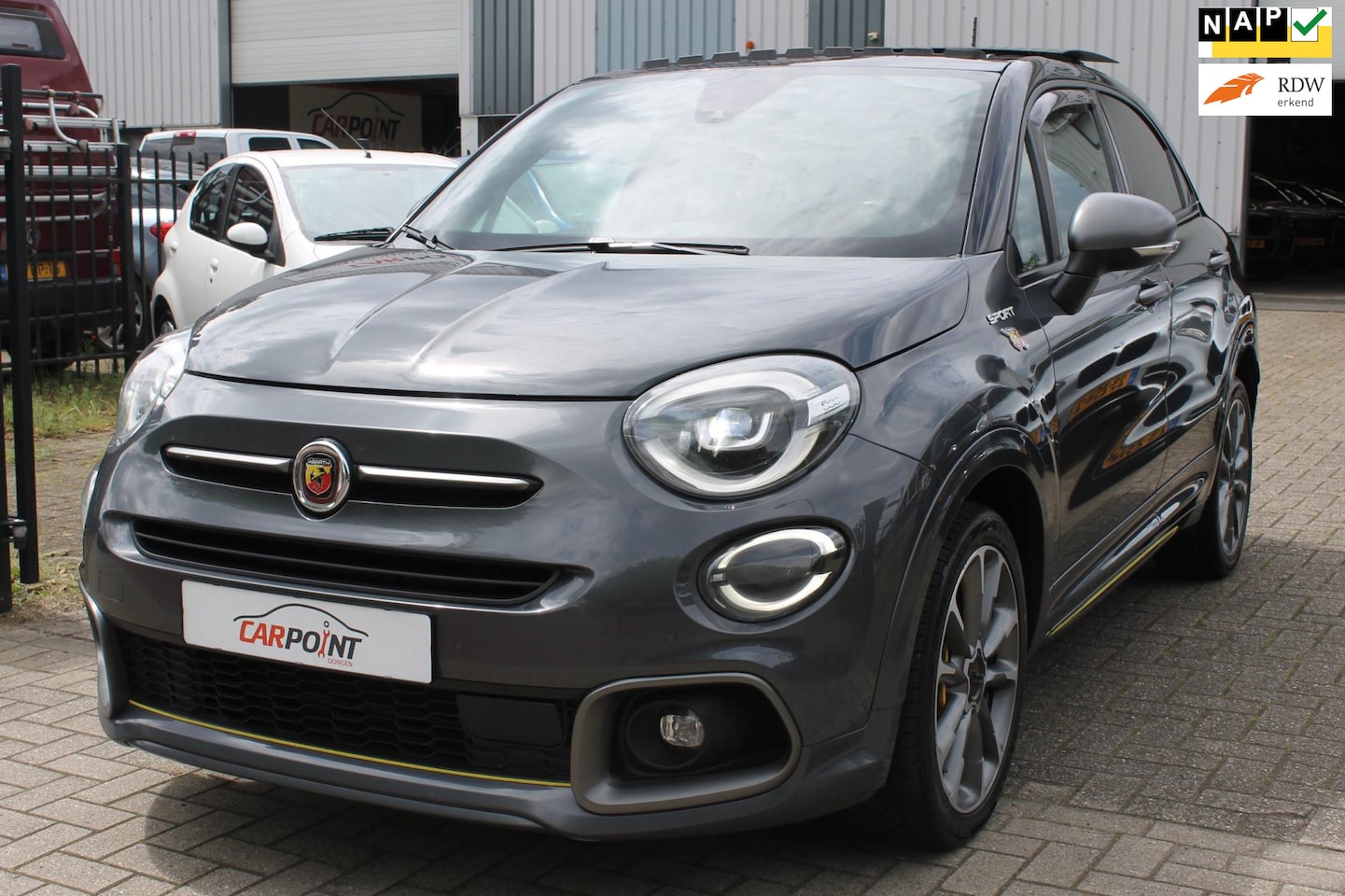 Fiat 500 X - 1.3 Abarth Turbo 150 Sport 100% optie's!! - AutoWereld.nl