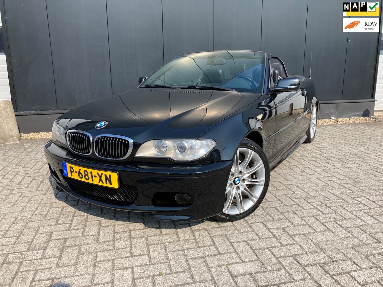 BMW 3-serie Cabrio - 320i M-SPORT/LEDER/ELC KAP/LMV/NETTE AUTO/FACELIFT MOD - AutoWereld.nl