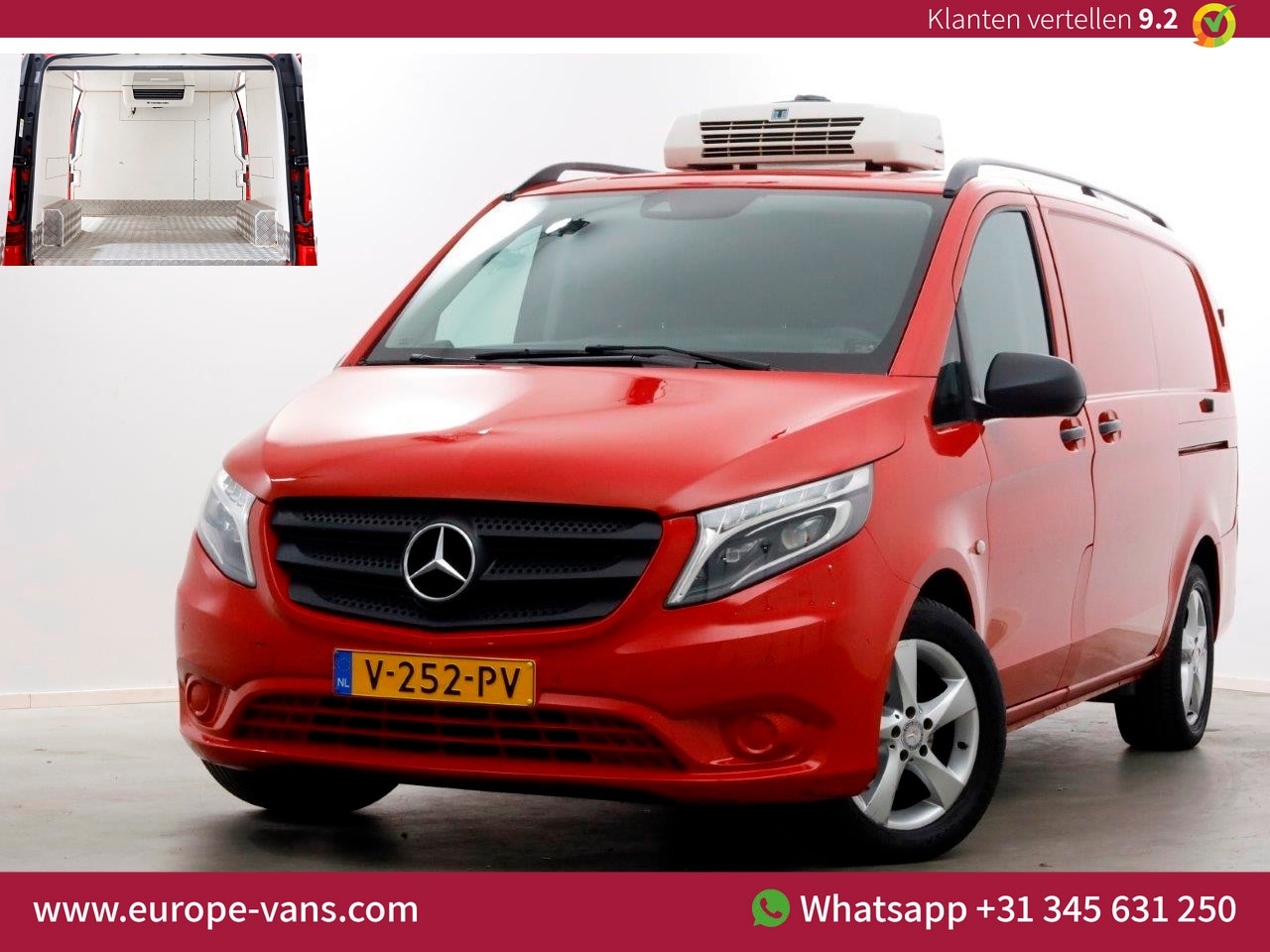 Mercedes-Benz Vito - 111 CDI 115pk E6 Lang Koelwagen 12V + 230V 03-2016 - AutoWereld.nl