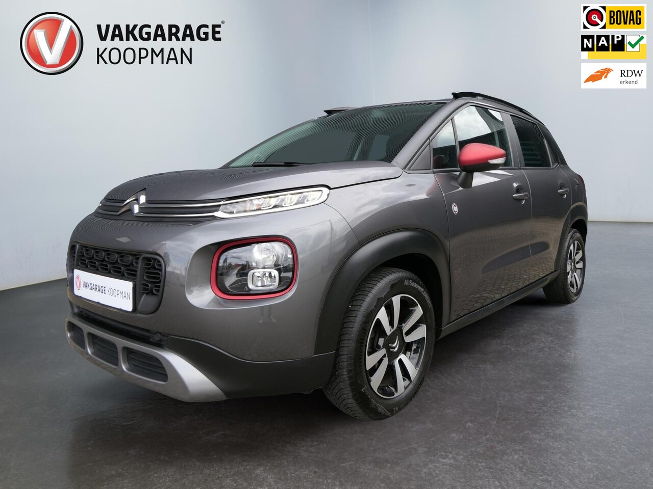 Citroën C3 Aircross - 1.2 PureTech S&S C-Series Cruise/Navi/DAB+/Apple/Android. - AutoWereld.nl