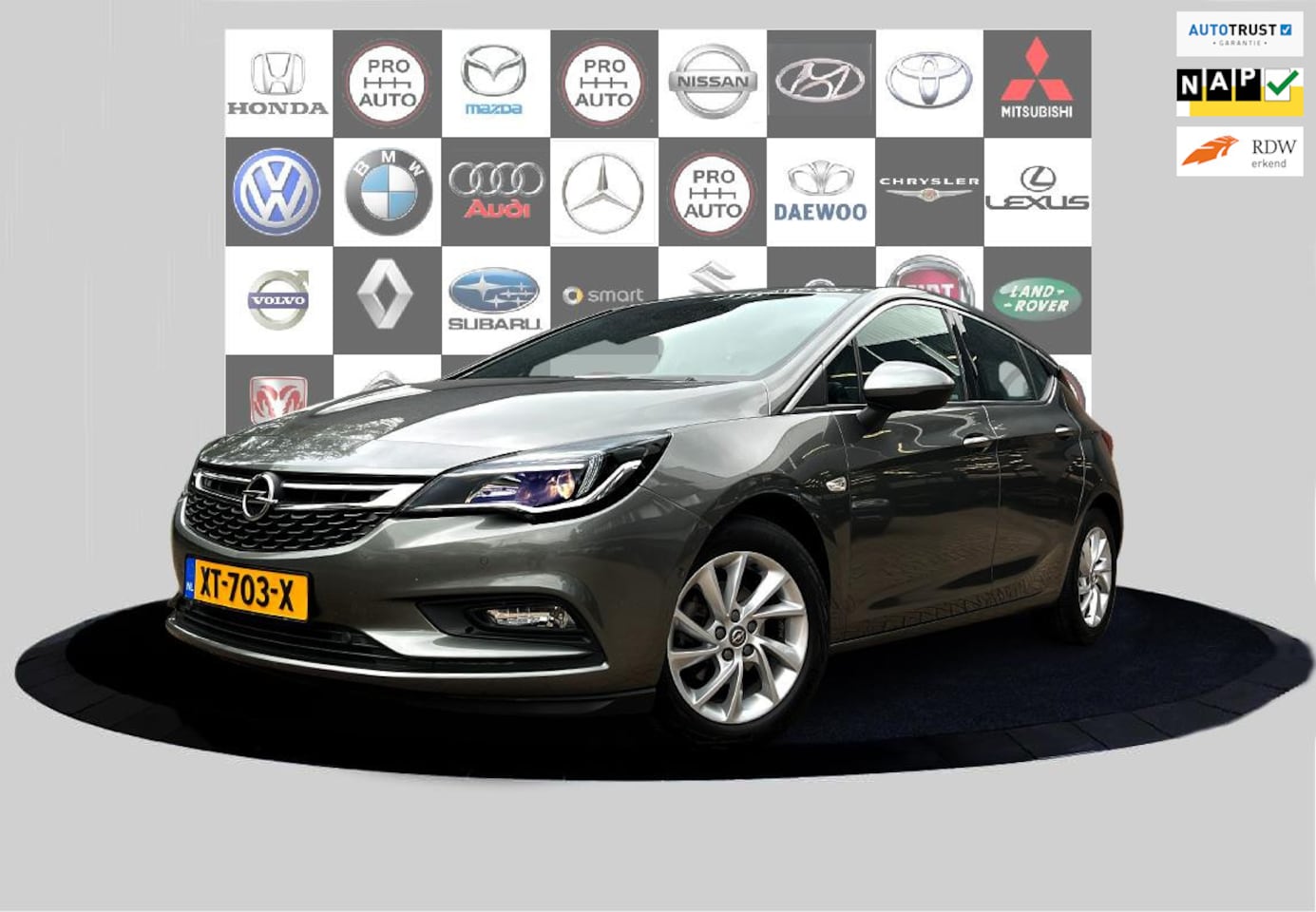 Opel Astra - 1.4 Innovation Navi_Camera_Trekh_Dealer onderhouden - AutoWereld.nl