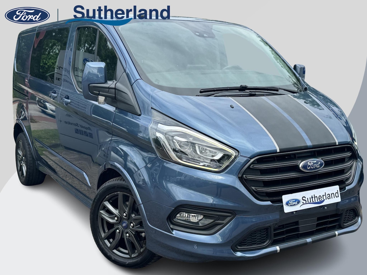 Ford Transit Custom - 290 2.0 TDCI L1H1 Sport 170pk Automaat | Trekhaak | Adaptieve Cruise | Achteruitrijcamera - AutoWereld.nl