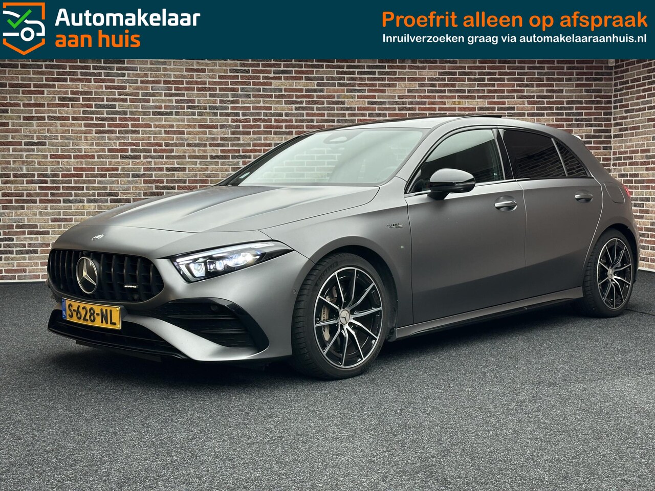 Mercedes-Benz A-klasse - AMG 35 4MATIC | Memory| Dak| Sfeer verlichting| Head-Up| - AutoWereld.nl