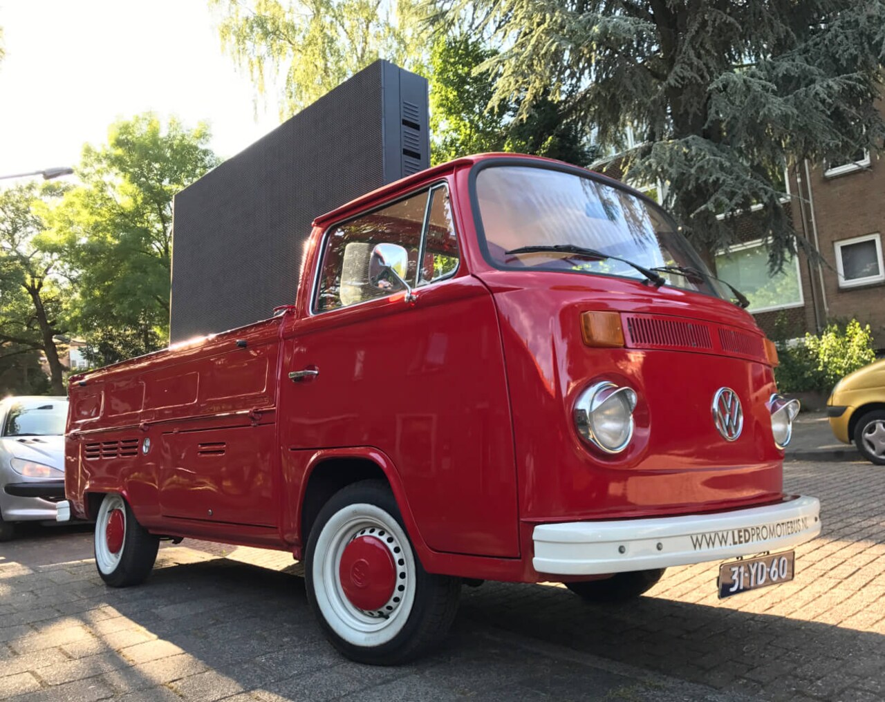 Volkswagen T2 - PICK-UP MET DUBBEL LED BORD - AutoWereld.nl